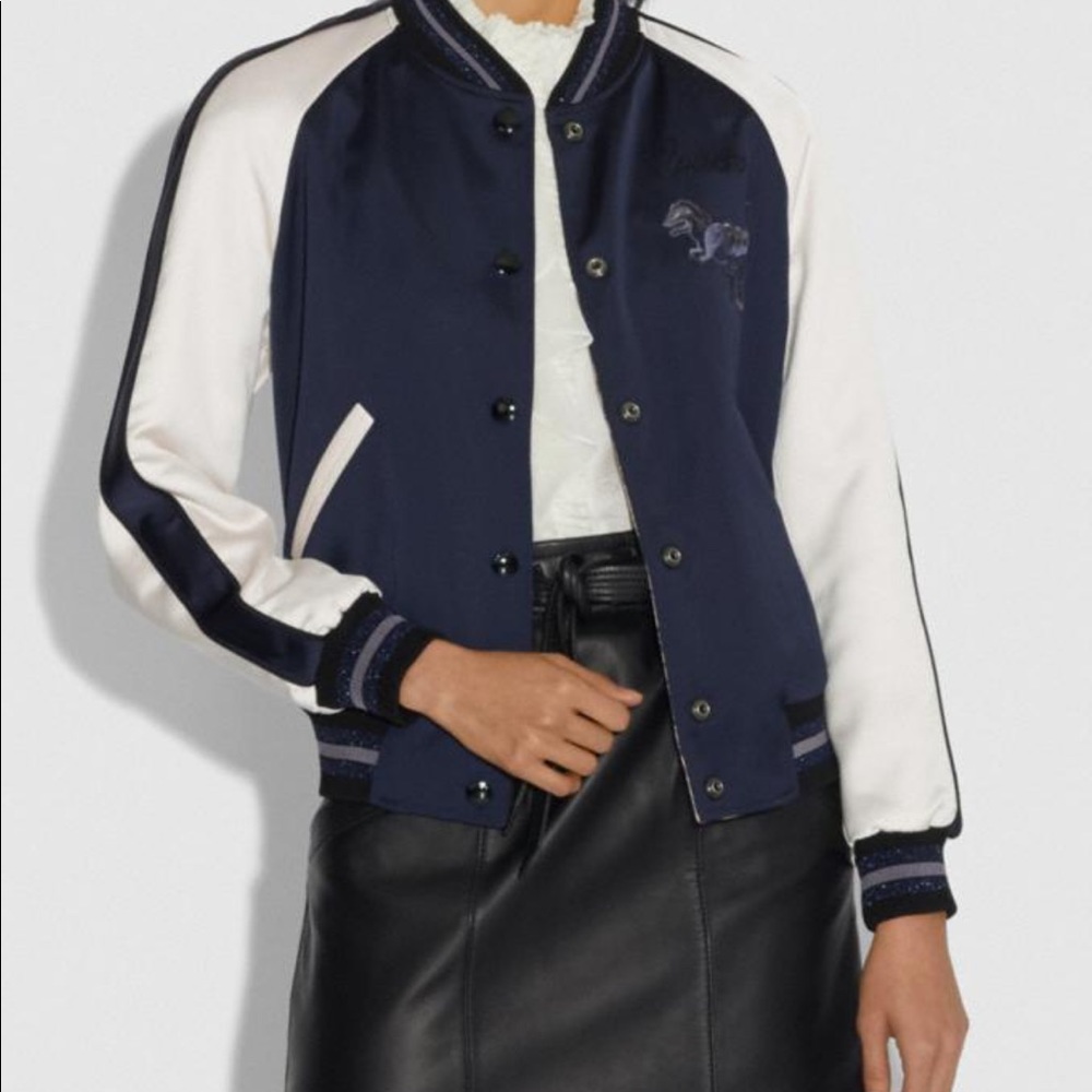 Coach reversible bomber jacket - Picture 2 of 14